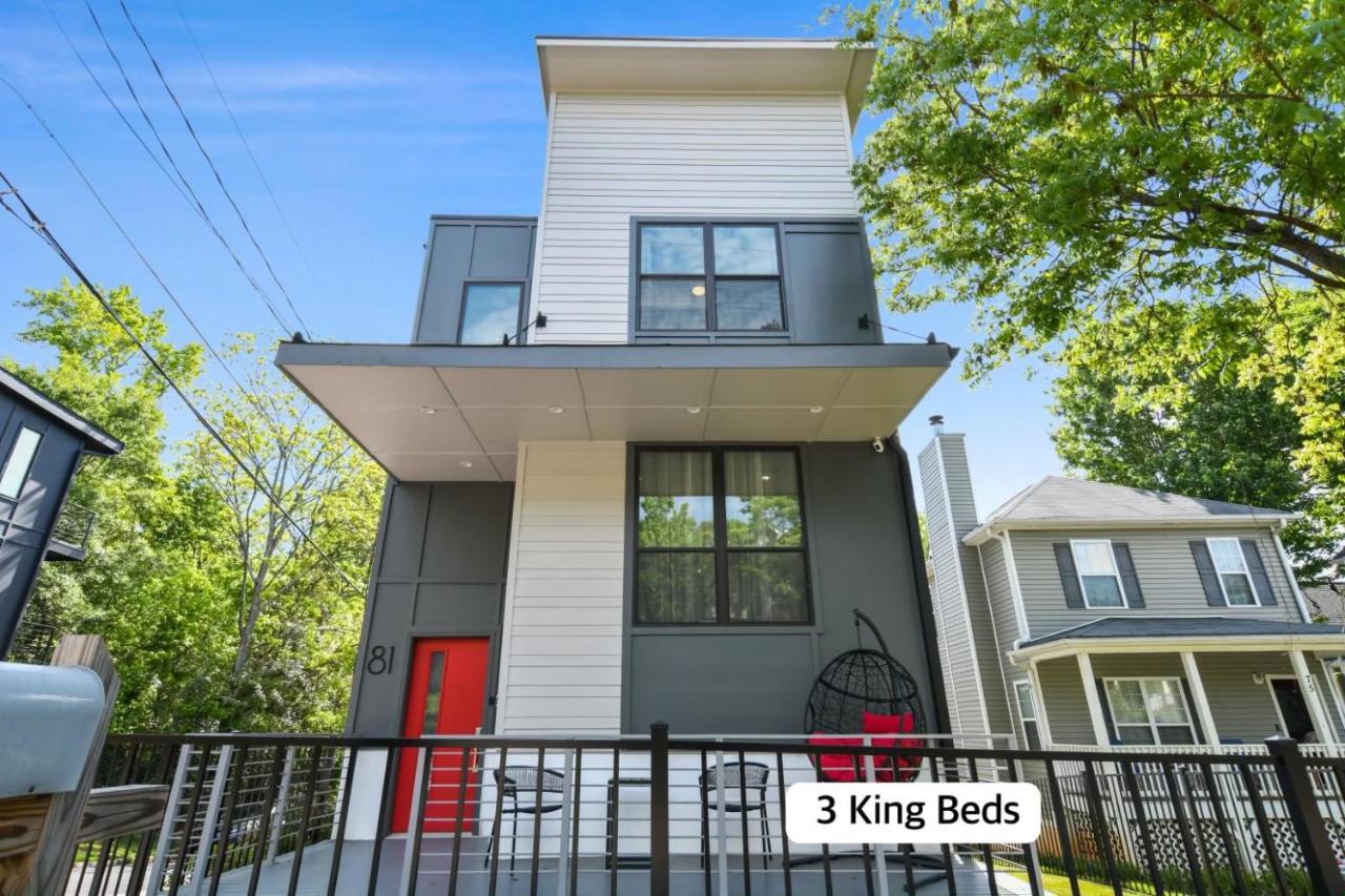 The Red Door - Ultra Modern Atlanta Home - Designedbydom Kültér fotó